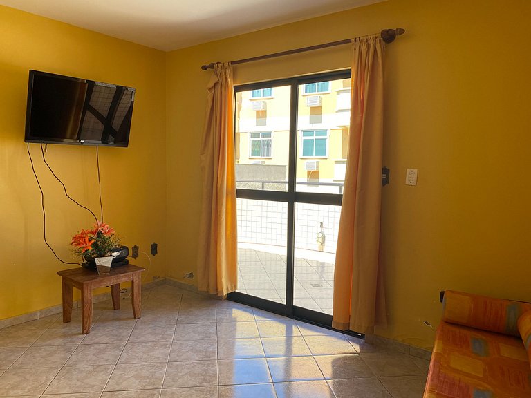 Cobertura duplex/Churrasqueira/AC na Prainha