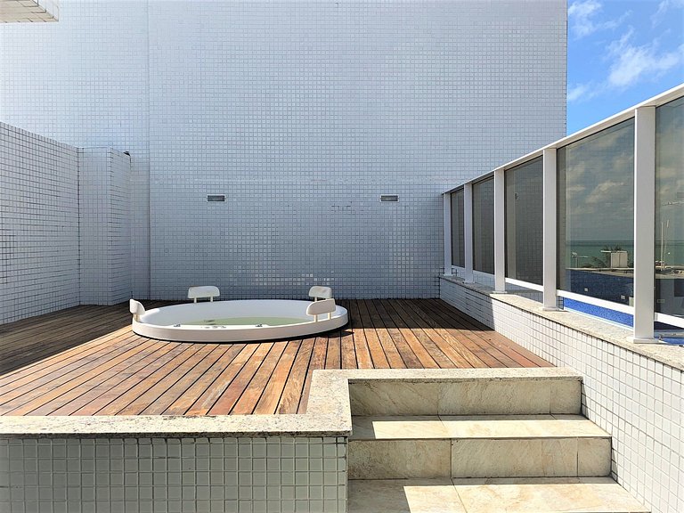 Dúplex en Tambaú con Vista al Mar y Jacuzzi 404