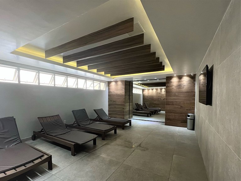 Apto com Vista para o Mar e Piscina 6x sem juros