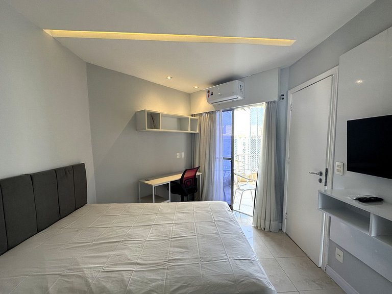 Lindo apto com Vista para o Mar