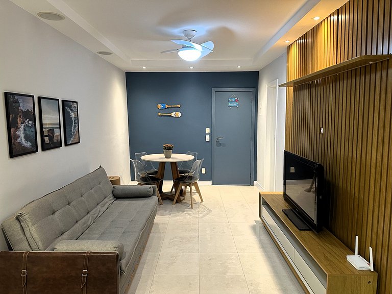 Lindo apto com Vista para o Mar