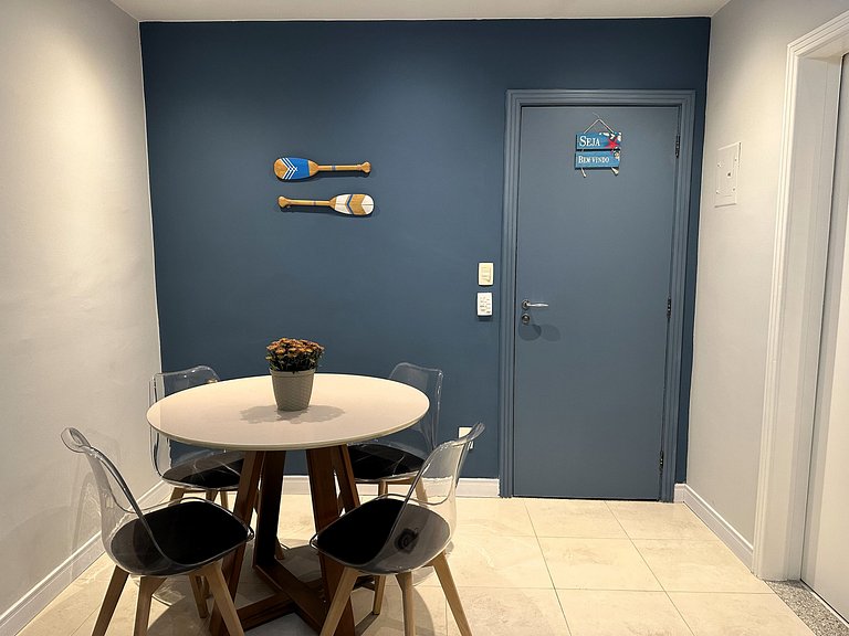 Lindo apto com Vista para o Mar