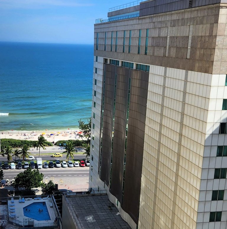 Lindo apto com Vista para o Mar 6x s/ juros