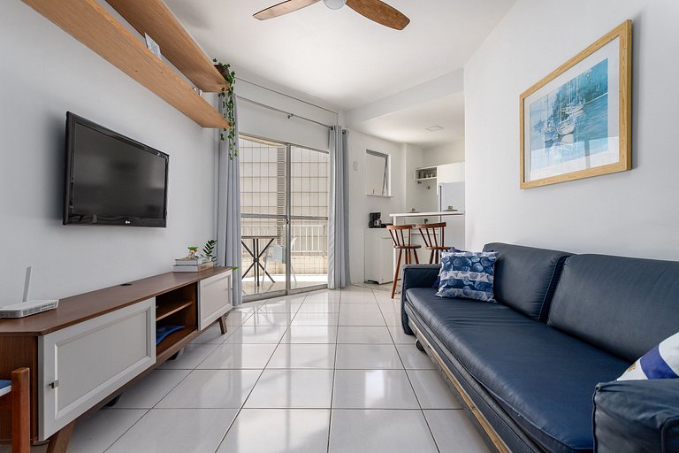 Apto com Vista para o Mar e Piscina 6x sem juros