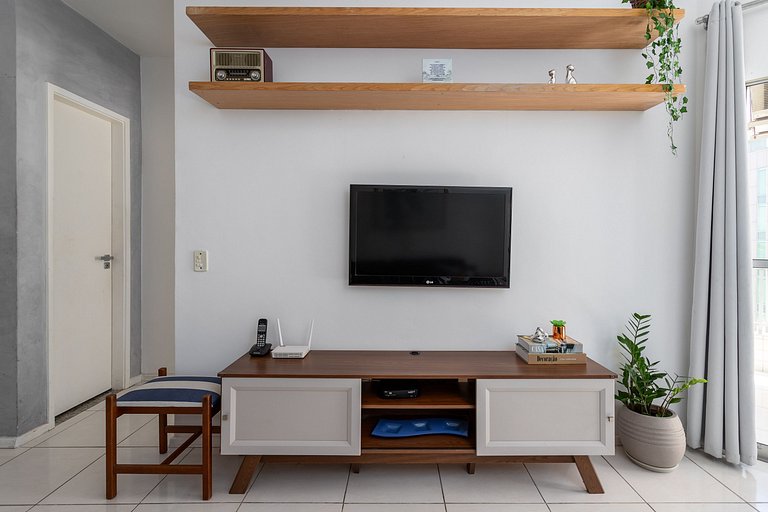 Apartamento en Barra con Vista al Mar y Piscina