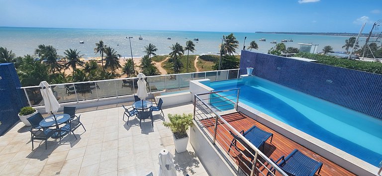 Dúplex en Tambaú con Vista al Mar y Jacuzzi 404
