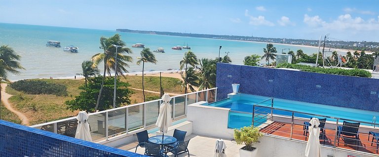 Dúplex en Tambaú con Vista al Mar y Jacuzzi 404