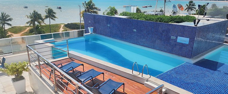 Dúplex en Tambaú con Vista al Mar y Jacuzzi 404