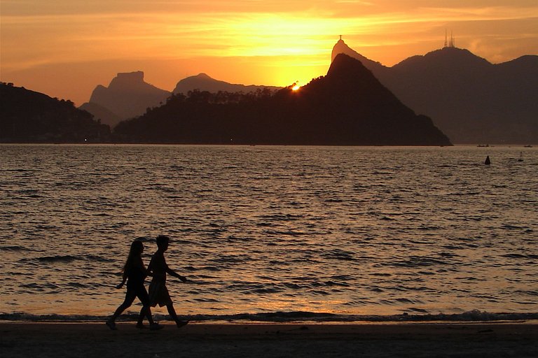 Lindo apartamento em Copacabana com Vista Mar