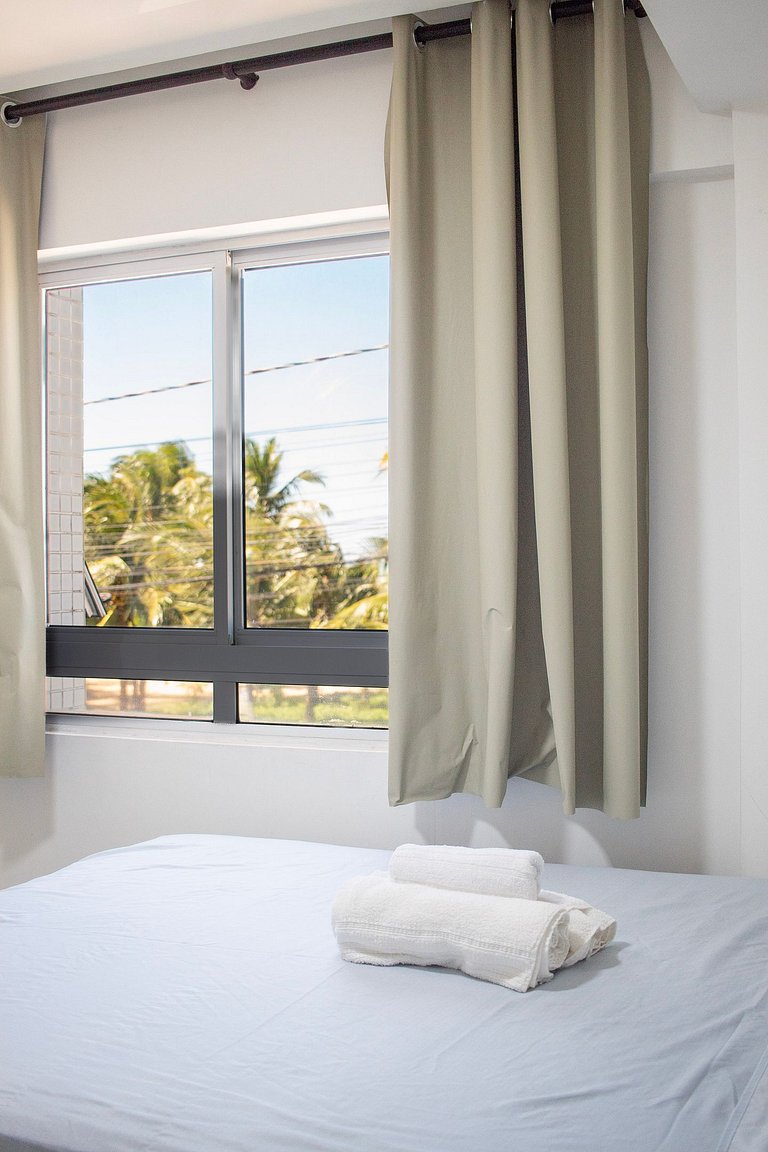 Incrivel Apt de dois quartos e vista mar de Tambau