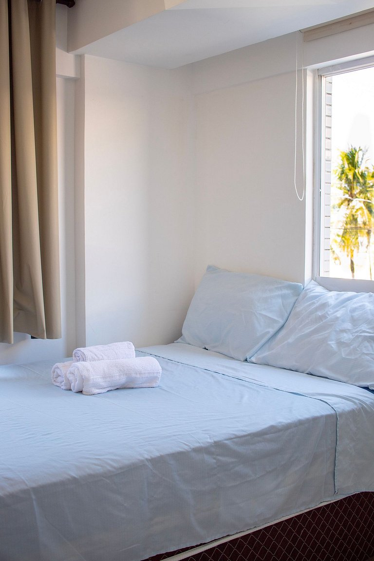 Incrivel Apt de dois quartos e vista mar de Tambau