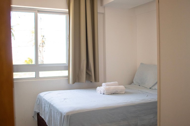 Incrivel Apt de dois quartos e vista mar de Tambau