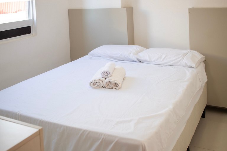 Incrivel Apt de dois quartos e vista mar de Tambau