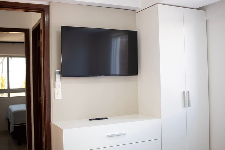 Incrivel Apt de dois quartos e vista mar de Tambau