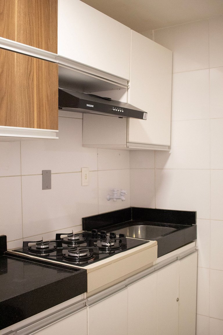Incredible two-bedroom apart sea view in Tambau