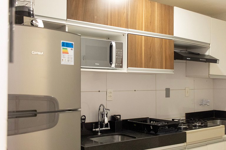 Incredible two-bedroom apart sea view in Tambau