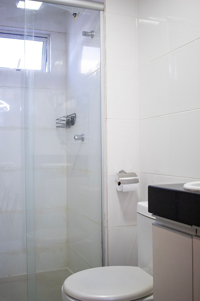 Incrivel Apt de dois quartos e vista mar de Tambau