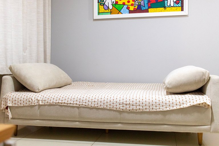 Apto Charmoso Beira-Mar de Tambaú