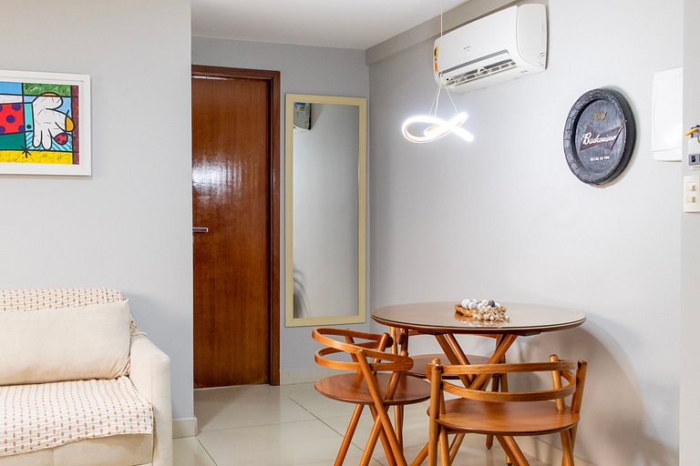 Apto Charmoso Beira-Mar de Tambaú