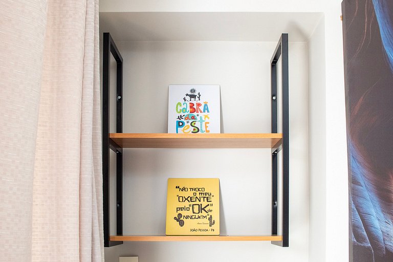 Apto Beira-Mar Tambaú • Varanda e Conforto