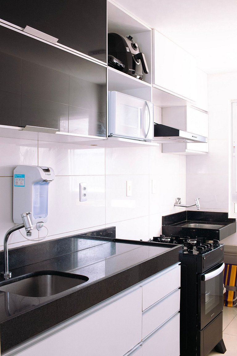 Apto Beira-Mar Tambaú • Varanda e Conforto