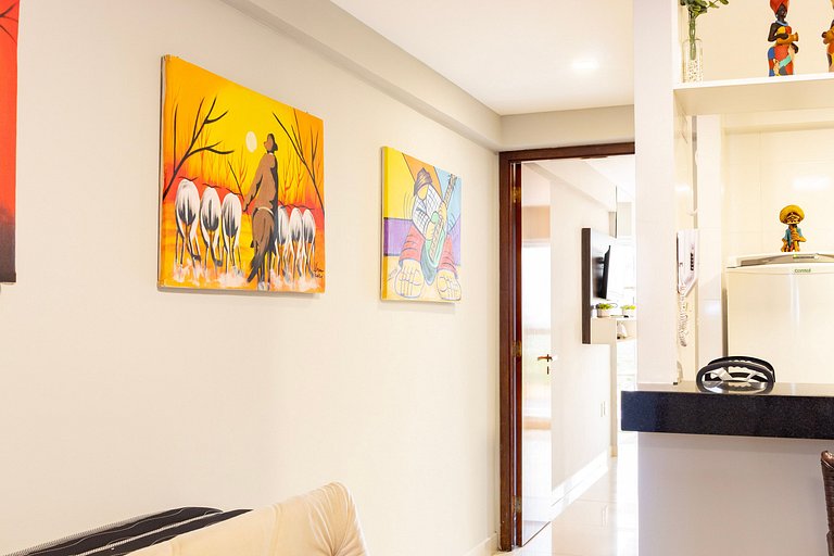 Apto Beira-Mar Tambaú • Vista incrível e Conforto