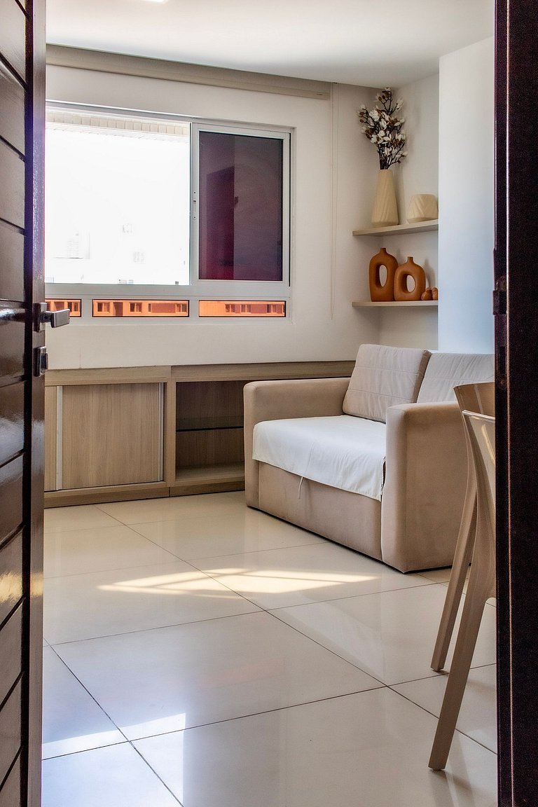 Dúplex en Tambaú con Vista al Mar y Jacuzzi 404