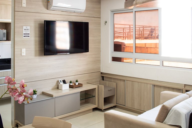 Dúplex en Tambaú con Vista al Mar y Jacuzzi 404