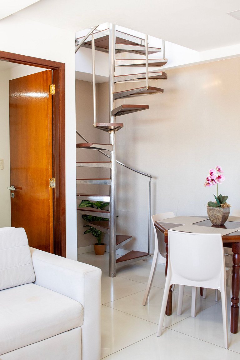 Duplex Penthouse Tambaú with Sea View Jacuzzi 404