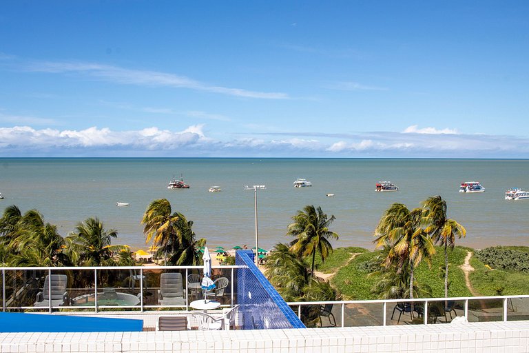 Cobertura a beira mar de Tambau com Jacuzzi 403
